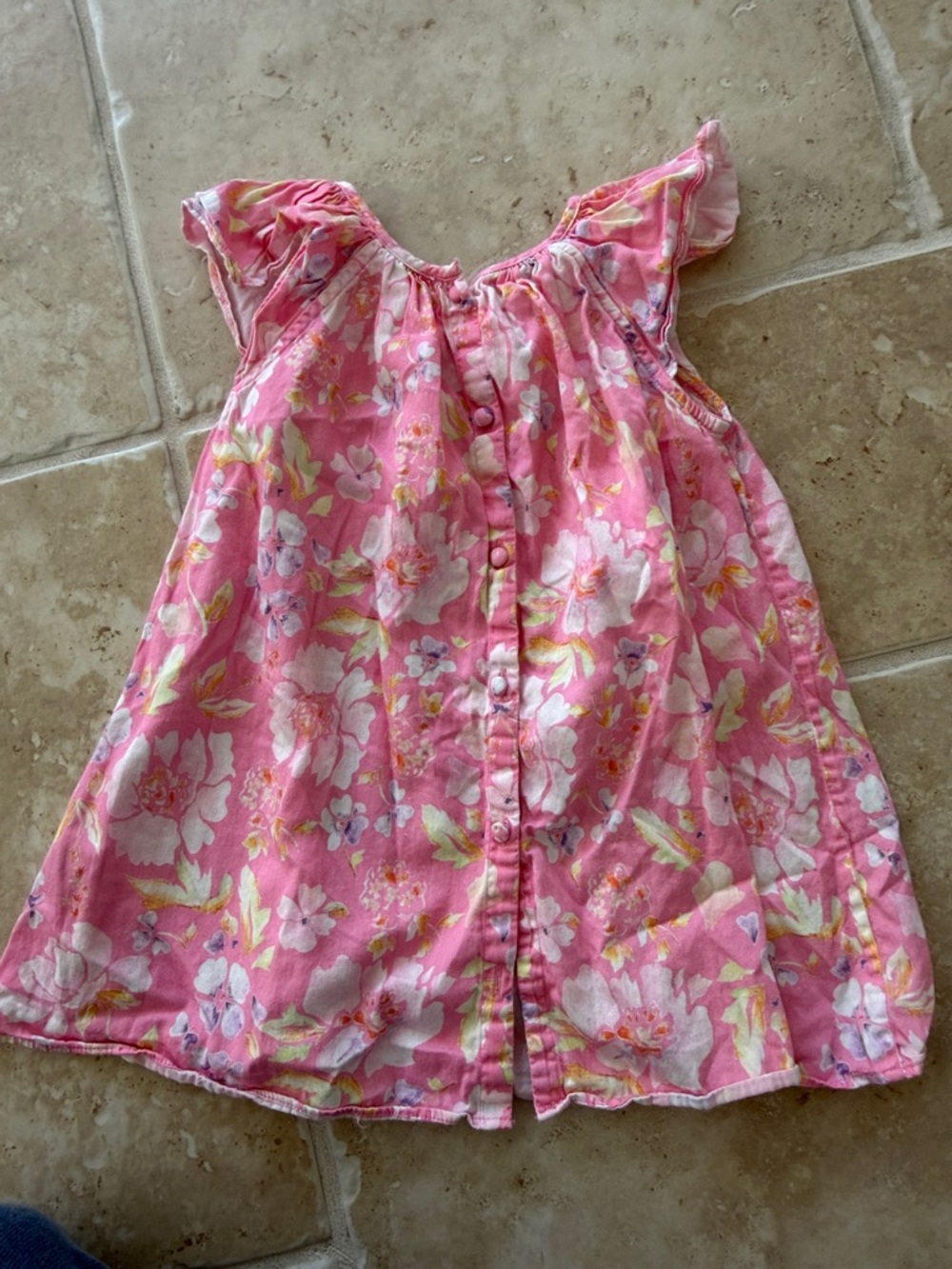 LoveShackFancy Kids Pink Floral Dress - Picture 3 of 3